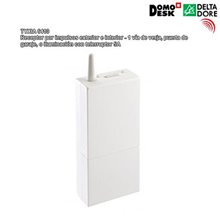 DETECTOR MOVIMIENTO, Sensor PIR QUAD con soporte pared. Domotica