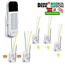 Pack Micromódulos 2 Iluminación y 1Persiana motorizada - 3 vías  Pack TYXIA 520. DOMÓTICA. Domotica