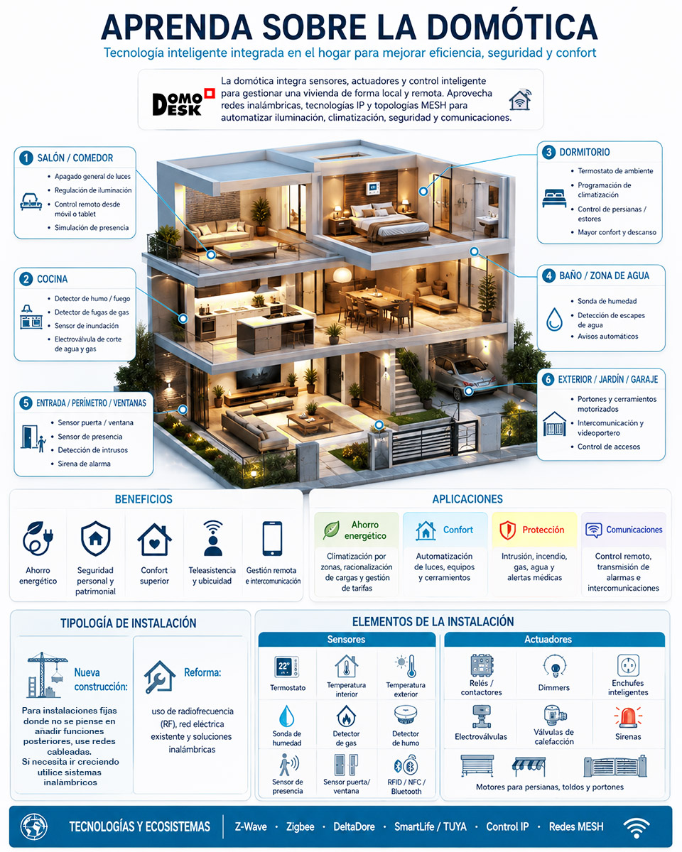 infografía Domodesk