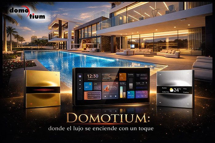 domotium,domótica de lujo